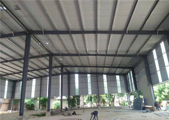 아연에 의하여 착색되는 주름을 잡은 장 지붕 디자인 필리핀 강철 구조물 작업장