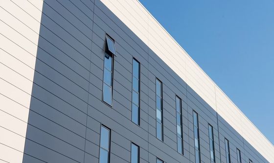 산업용 철강 구조물 창고, 롤업 도어 및 방화성 바위 류 클래싱 시스템