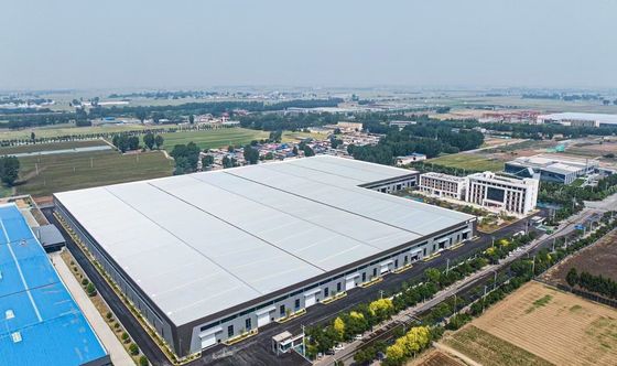 3D 모델 도면 오래 지속되는 철기 프레임 창고 산업용 지속 가능한 저장 솔루션