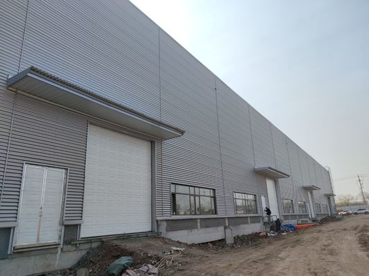 맞춤형 크기 조립식 강철 구조 고강풍 저항 설계
