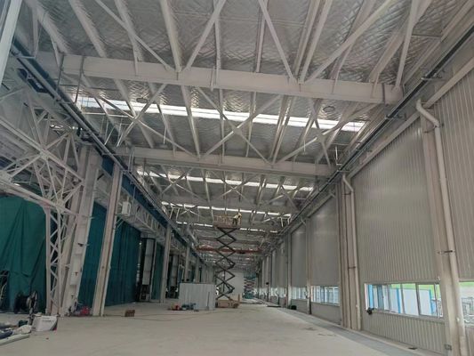 쉽게 설치 스틸 창고 건물 환경 친화적 인 저장 솔루션